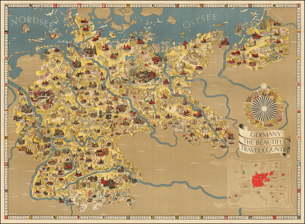 95-Germany Map By Riemer