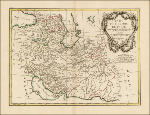 46-Europe, Central Asia & Caucasus and Middle East Map By Rigobert Bonne