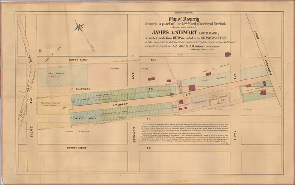 54-New York City Map By John Bute Holmes