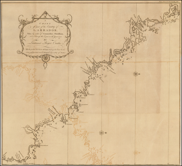 83-Canada Map By Isaac Basire