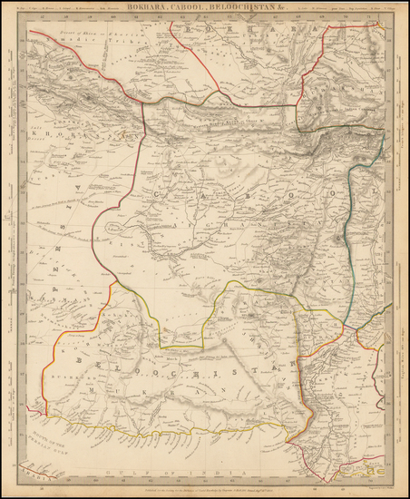 55-Central Asia & Caucasus Map By SDUK