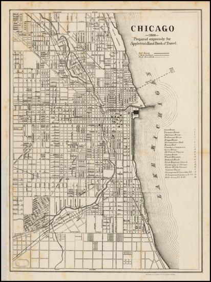 56-Midwest Map By American Photo-Lithographic Company