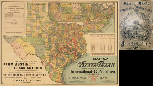 59-Texas Map By 