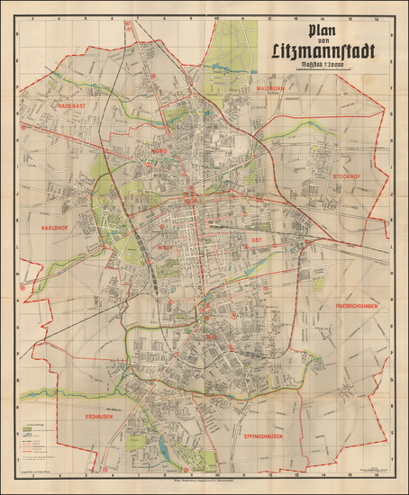 89-Poland Map By Erwin Thiem