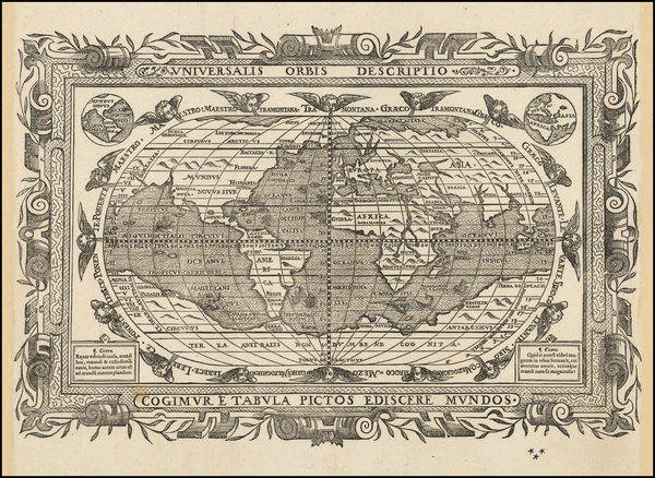 66-World Map By Joannes Myritius