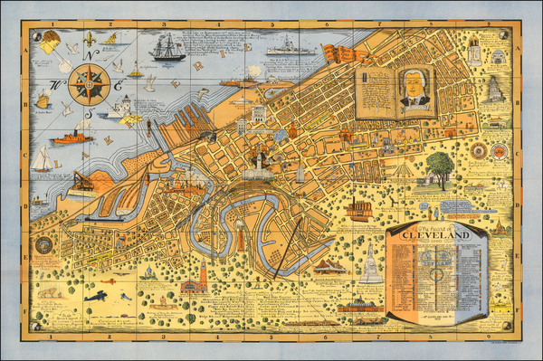 50-Midwest and Pictorial Maps Map By Arthur B. Suchy