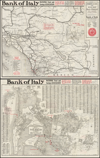 28-California and San Diego Map By Rodney Stokes