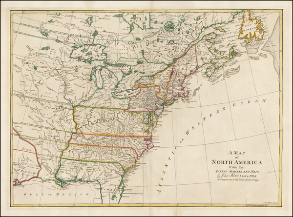 68-United States Map By John Blair