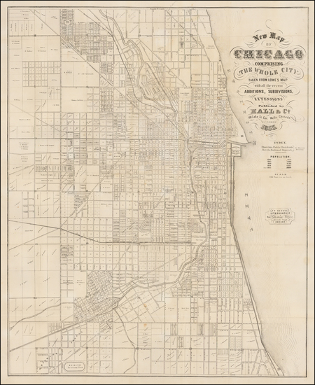 98-Midwest Map By Hall & Co.