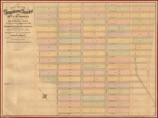 73-New York City Map By John Bute Holmes