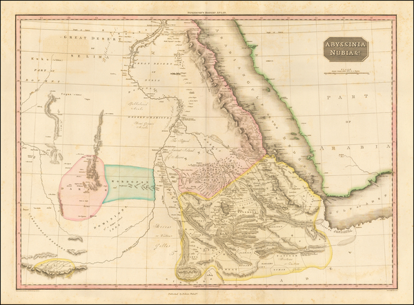 10-Middle East, North Africa and East Africa Map By John Pinkerton