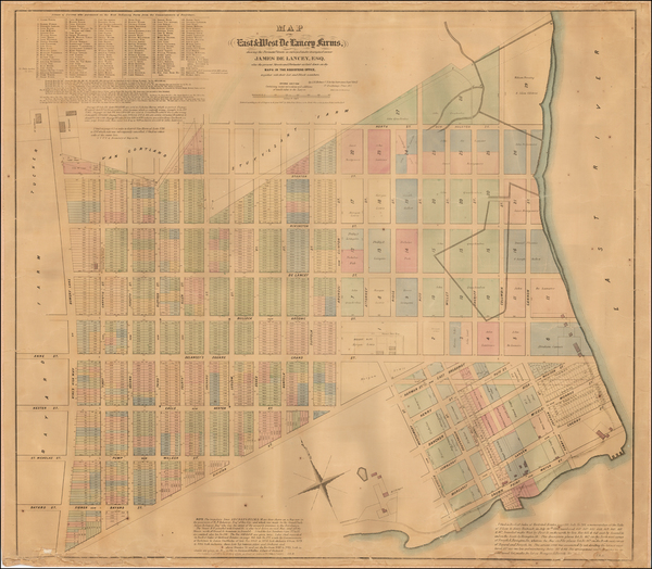 96-New York City Map By John Bute Holmes