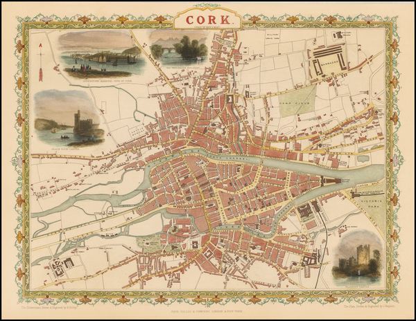 43-Ireland Map By John Tallis