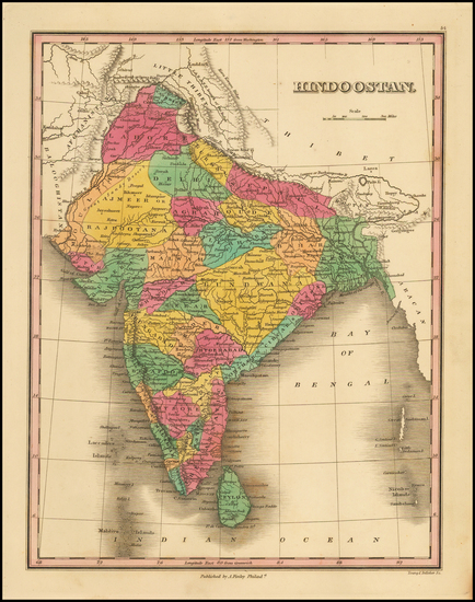 39-India Map By Anthony Finley