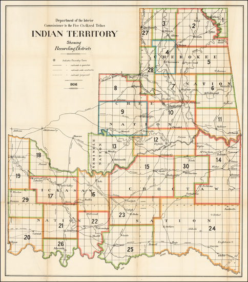 81-Plains Map By United States Department of the Interior