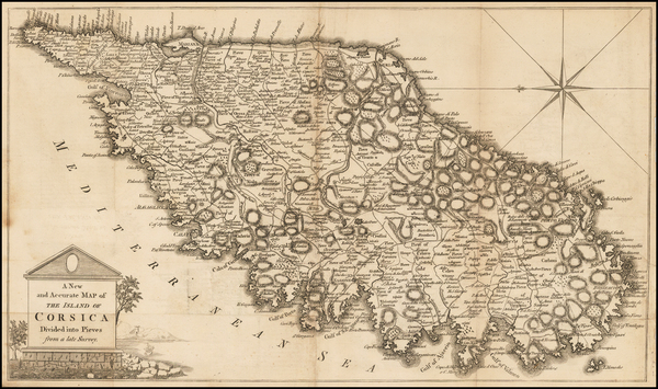 65-France and Corsica Map By Anonymous