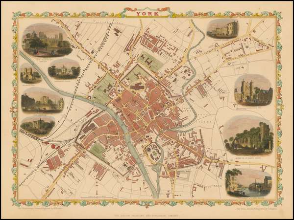 17-British Isles Map By John Tallis