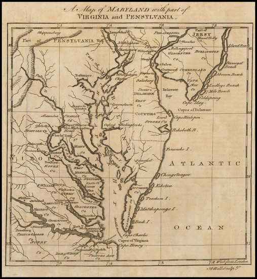 1-Mid-Atlantic and Southeast Map By Andrew Bell