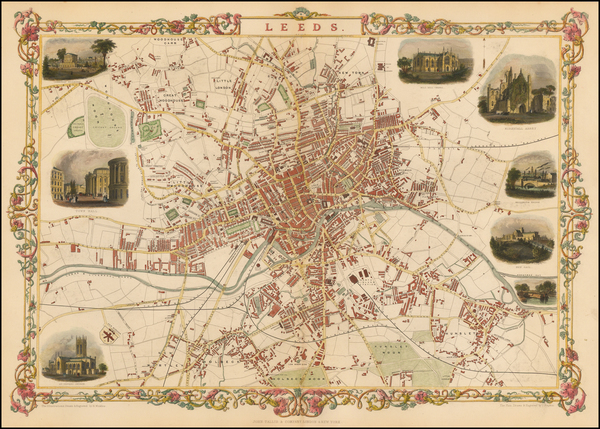 80-British Isles and British Counties Map By John Tallis