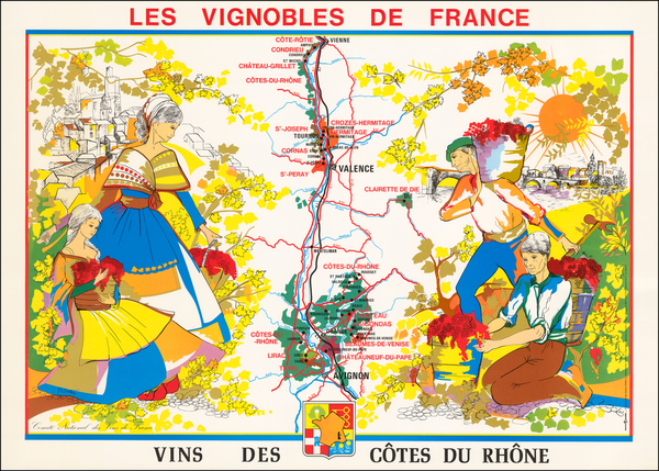 34-France Map By M. S. Dutter