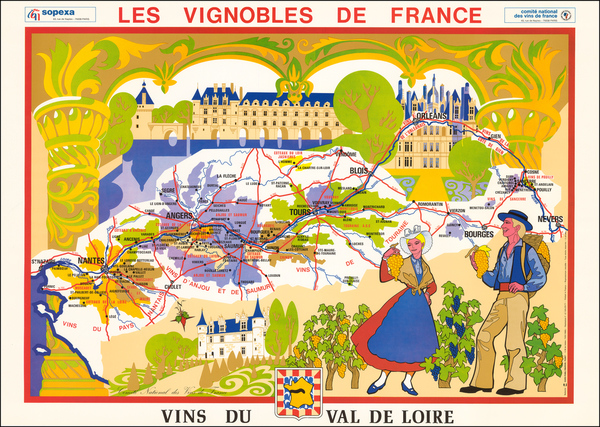 28-France Map By M. S. Dutter