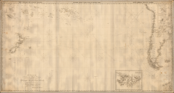 21-Australia & Oceania, Pacific, Oceania, New Zealand and Other Pacific Islands Map By Richard