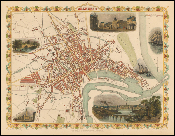 55-Scotland Map By John Tallis