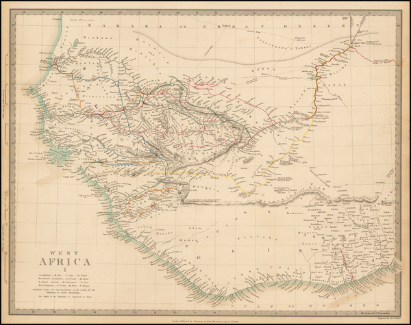 27-West Africa Map By SDUK