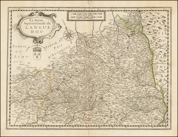 42-Sud et Alpes Française Map By Anonymous