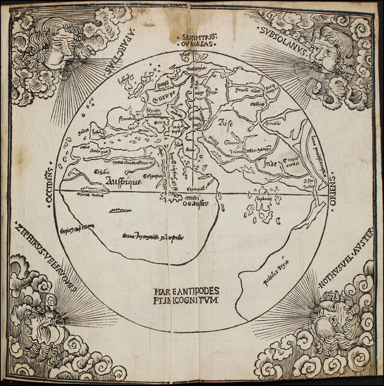 16-World and World Map By Antoine de La Sale