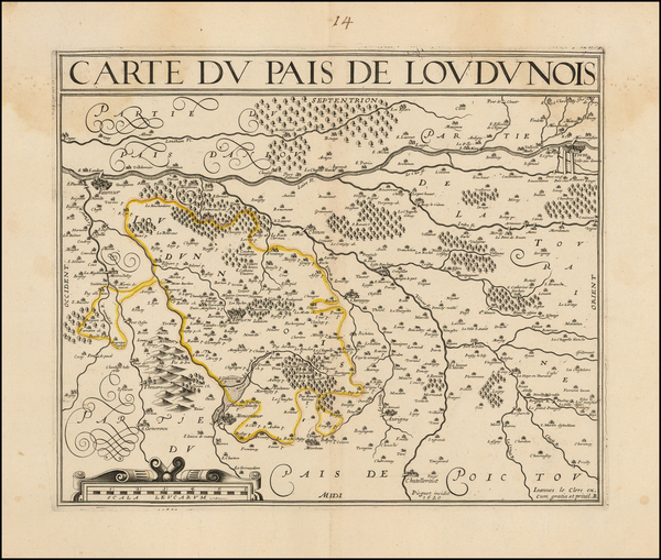 10-France Map By Jean Le Clerc