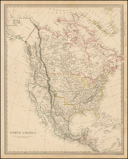 65-Texas and North America Map By SDUK