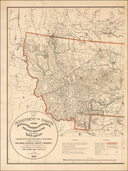 34-Plains and Rocky Mountains Map By U.S. Army Corps of Topographical Engineer