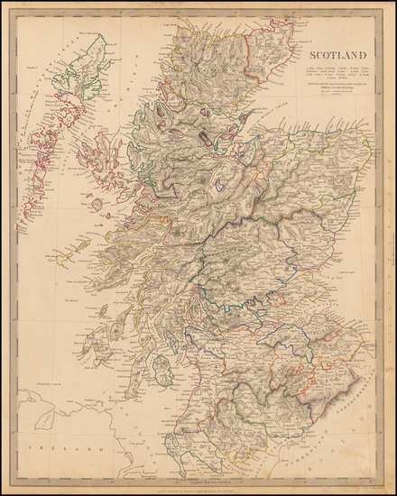 2-Scotland Map By SDUK