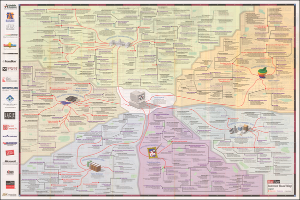 95-Curiosities Map By Ziff-Davis