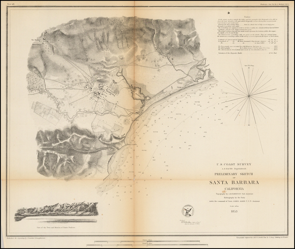 18-California Map By United States Coast Survey