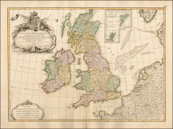 58-British Isles Map By Jean Janvier