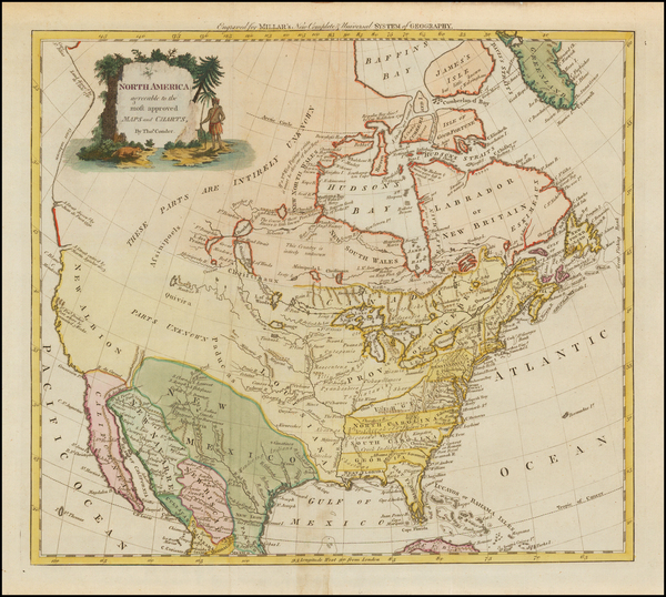 25-United States and North America Map By Thomas Conder