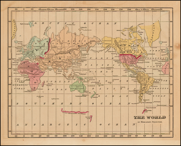 35-World Map By Charles Morse