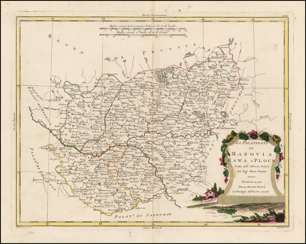 6-Poland Map By Antonio Zatta