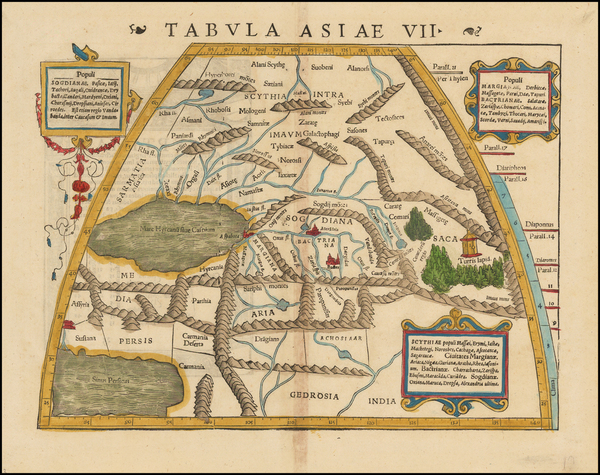 77-India, Central Asia & Caucasus and Russia in Asia Map By Sebastian Munster