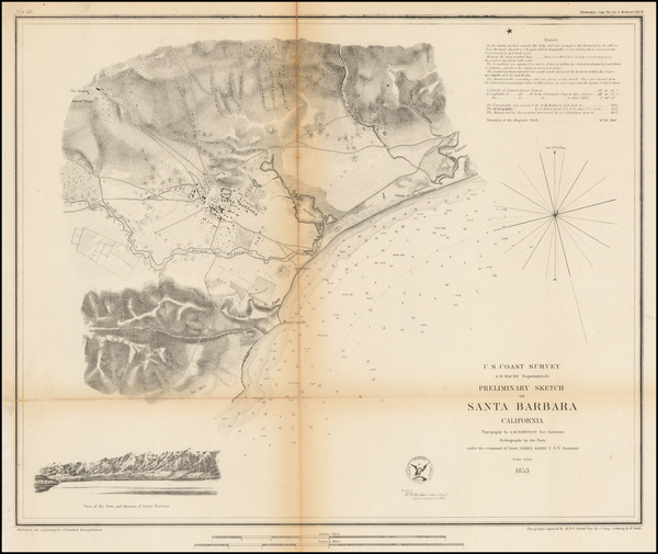 33-California Map By United States Coast Survey