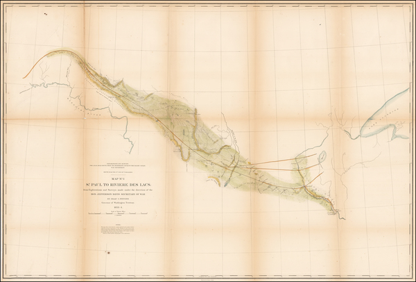 76-Midwest and Plains Map By U.S. Pacific RR Survey