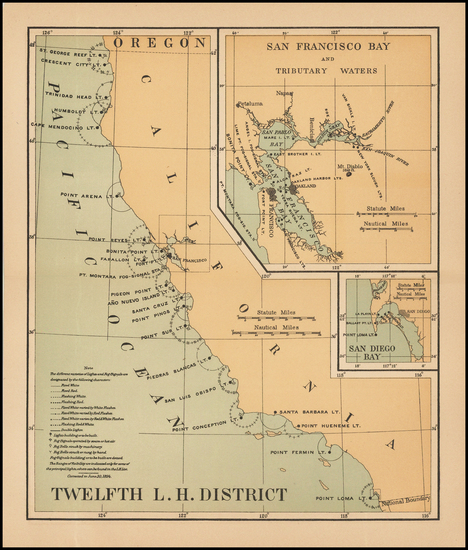 48-California Map By Andrew B. Graham