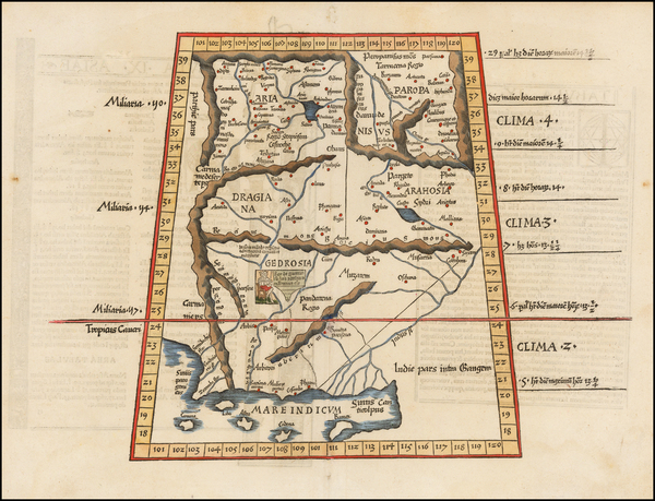 72-India and Central Asia & Caucasus Map By Lorenz Fries