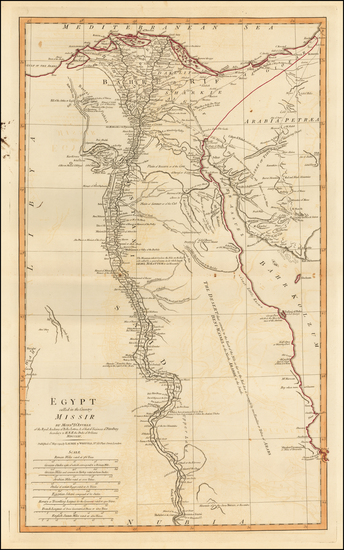 90-Egypt and North Africa Map By Laurie & Whittle