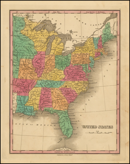 64-United States Map By Anthony Finley