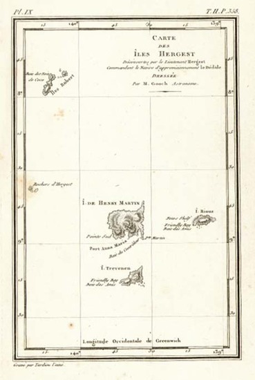 42-Australia & Oceania and Other Pacific Islands Map By George Vancouver