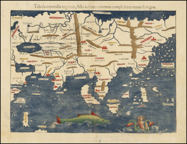 4-Asia and Asia Map By Sebastian Munster