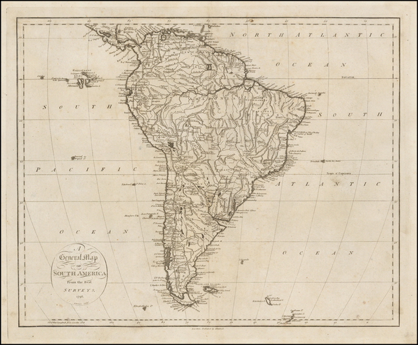 23-South America Map By John Reid